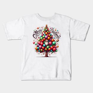 Festive Cartoon Delights: Elevate Your Holidays with Cheerful Animation and Whimsical Characters! Kids T-Shirt